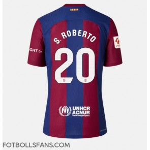 Barcelona Sergi Roberto #20 Replika Hemmatröja Damer 2023-24 Kortärmad